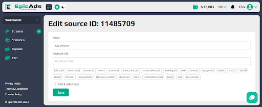 Code configuration www.theadreviews.com