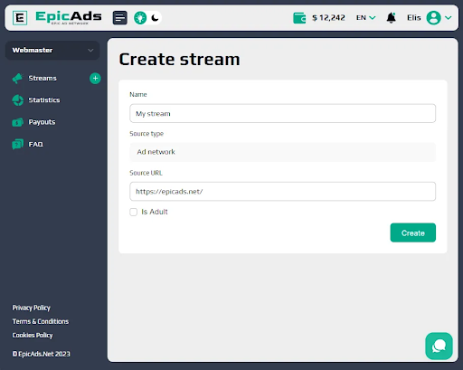Create Stream www.theadreviews.com