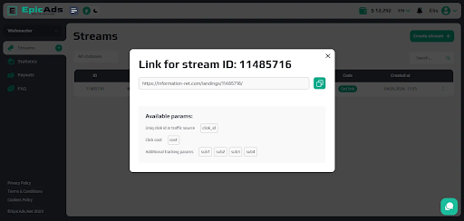 Get link button ww.theadreviews.com