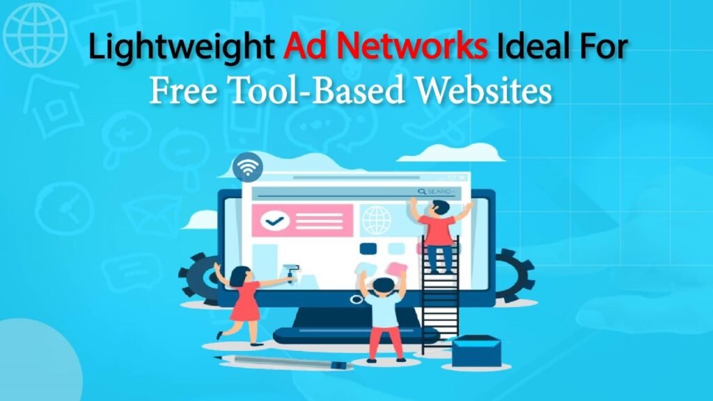 Lightweight Ad Networks Ideal for Free Tool-Based Websites in 2026 lightweight Ad Network Ideal For Free Tool Based Websites