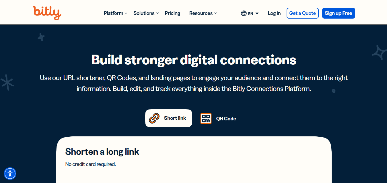 Bitly Home