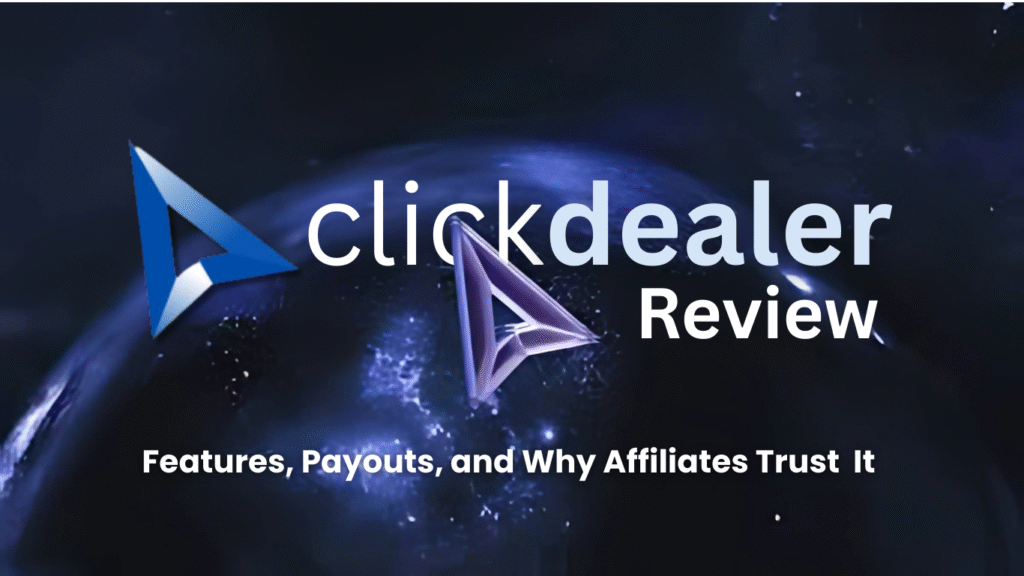 ClickDealer Review: Features, Payouts, and Why Affiliates Trust It in 2026 Click Dealer Review Thumbnail