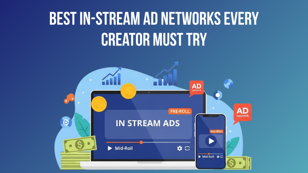 In-Stream Ad Networks icons