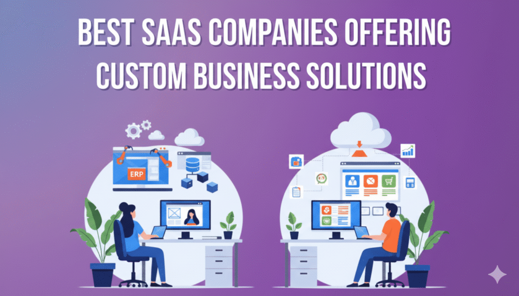 10 Best SaaS Companies Offering Custom Business Solutions in 2026 Best SaaS Companies Offering Custom Business Solutions