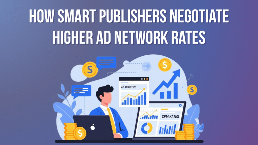 How Smart Publishers Negotiate Higher Ad Network Rates? (Proven Strategies) How Smart Publishers Negotiate Higher Ad Network Rates