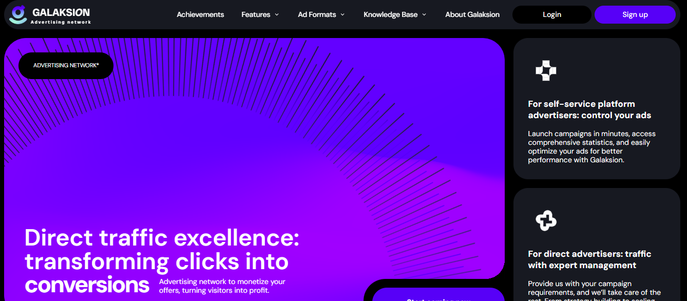 Galaksion website