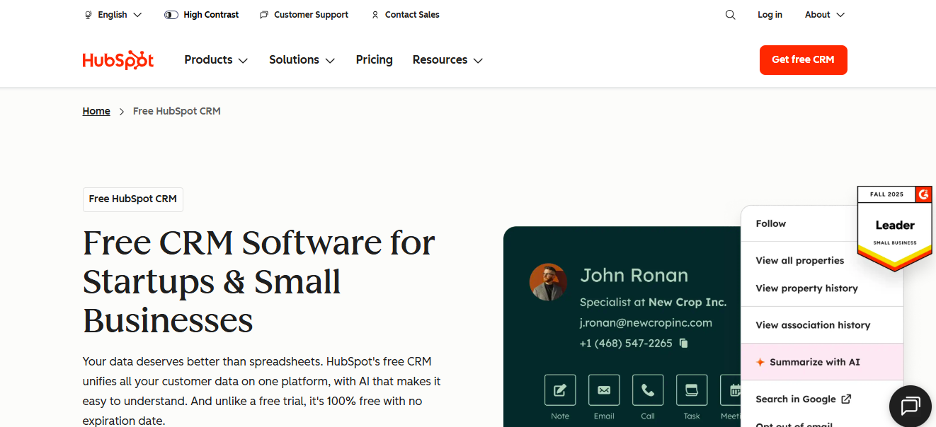 HubSpot CRM