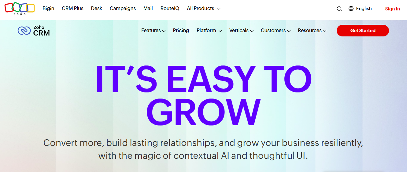 Zoho CRM