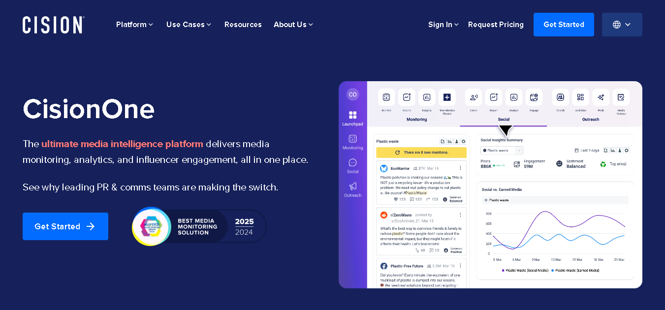 CISION Homepage